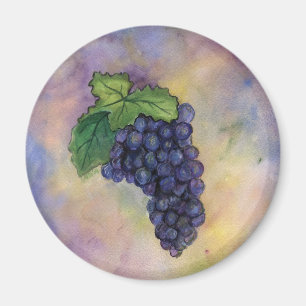Pinot Noir Wine Grapes Magnet