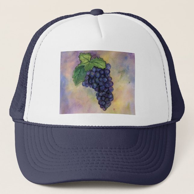 Pinot Noir Wine GrapesHat Trucker Hat (Front)