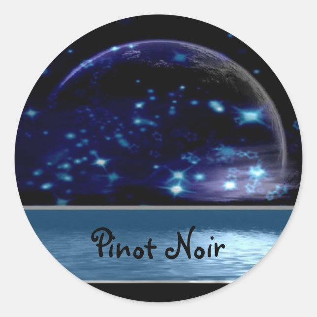 Pinot Noir Wine Labels (Front)