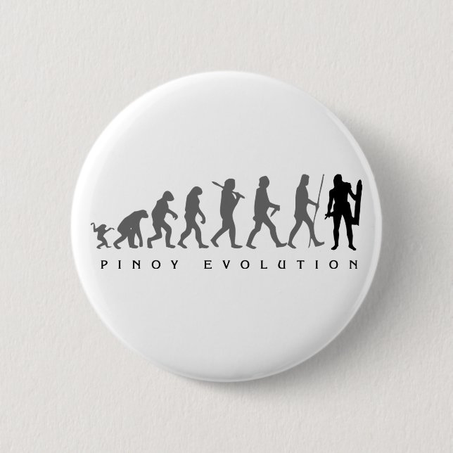 Pinoy Evolution Lapu Lapu 6 Cm Round Badge (Front)