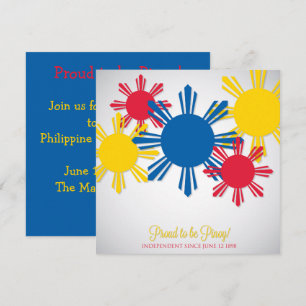 Pinoy Philippine Independence Day Invitation