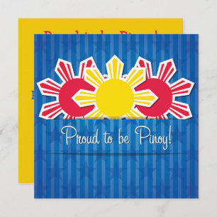 Pinoy Philippine Independence Invitation