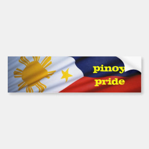 pinoy pride bumper sticker