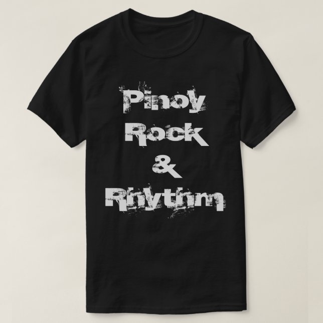 Pinoy Rock & Rhythm T-Shirt (Design Front)