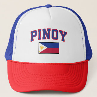 PinoyDesigns Pinoy Tagalog Philippines Trucker Hat