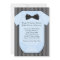 Pinstripe Black Blue Baby Boy Shower