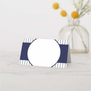 Pinstripe New York Place Cards