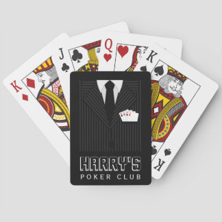 Pinstripe Suit Bicycle® Casino Poker Club Cards