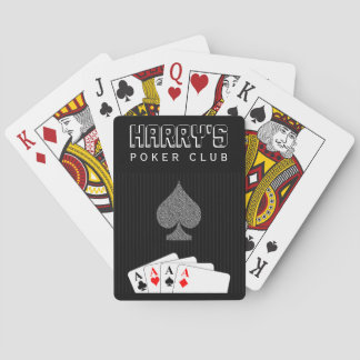 Pinstripe Suit Casino Poker Club Bicycle® Cards