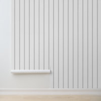 Pinstripes Simple Minimalist Modern Light Grey