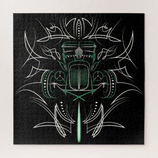 Pinstriping Hot Rod Jigsaw Puzzle