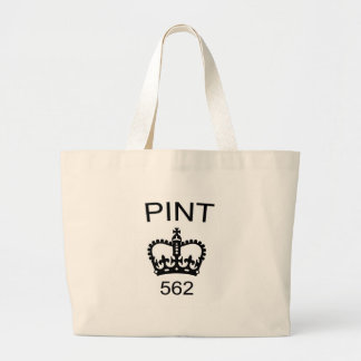 Pint Measure Large Tote Bag