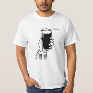 Pint Stout image for men's-t-shirt T-Shirt