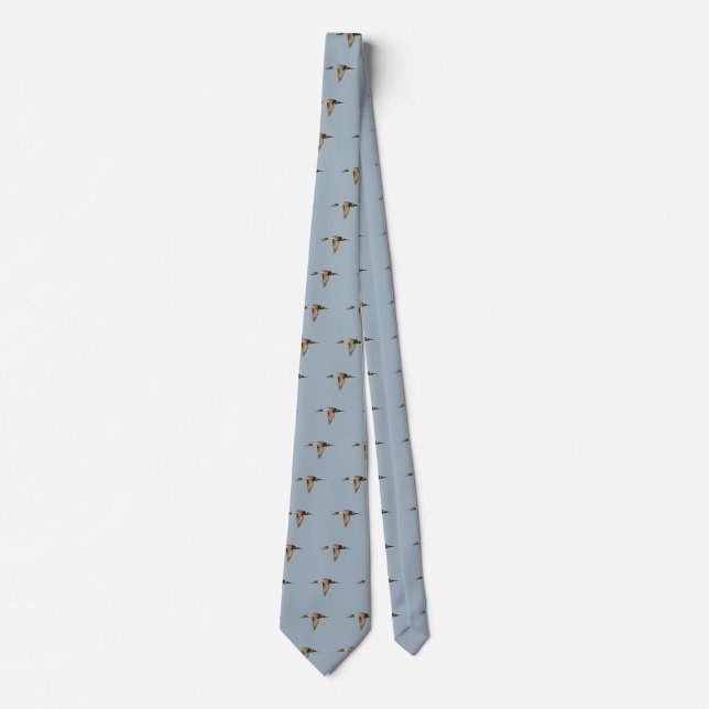 Pintail Duck in Flight Tie (Printed on back too) (Front)
