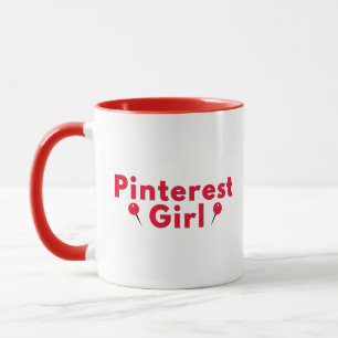PInterest Girl Mug