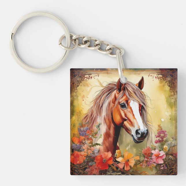 Pinto Colt Key Ring (Front)