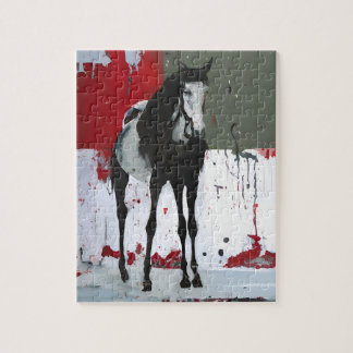 Pinto Horse Jigsaw Puzzle