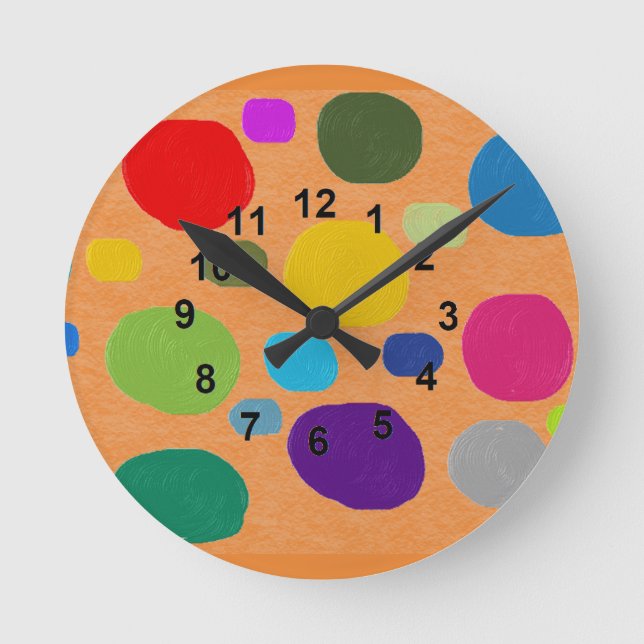 pinturas taste round clock (Front)
