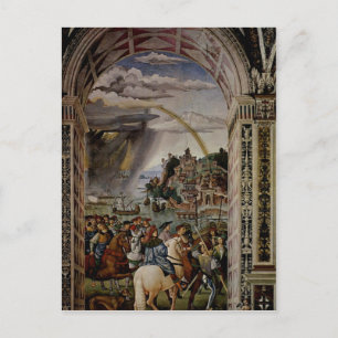 Pinturicchio Freskenzyklus zu Leben und Taten des  Postcard