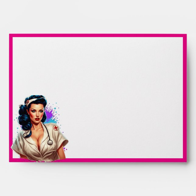 Pinup_ Nurse Badass Envelope (Front)