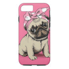 Pinup Pug Dog iPhone 7 case