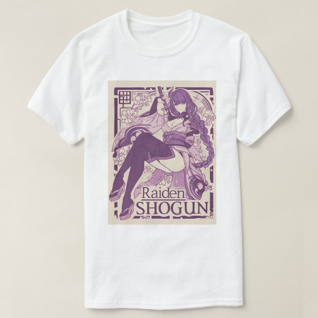Pinup Raiden Shogun 61 T-Shirt (Design Front)