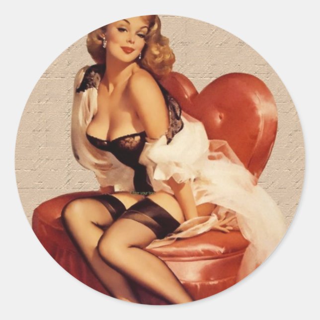pinup sticker (Front)