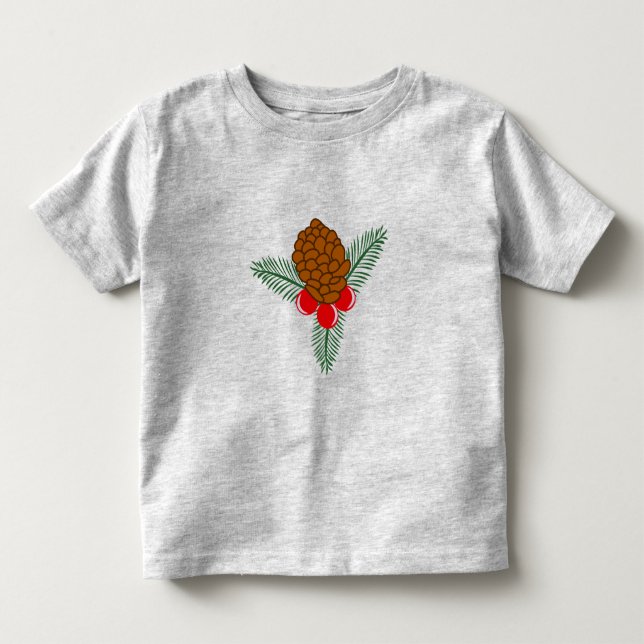 Pinus Fruit Toddler T-Shirt (Front)