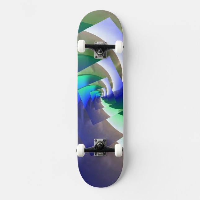 Pinwheel 2-2A Image Options Skateboard (Front)
