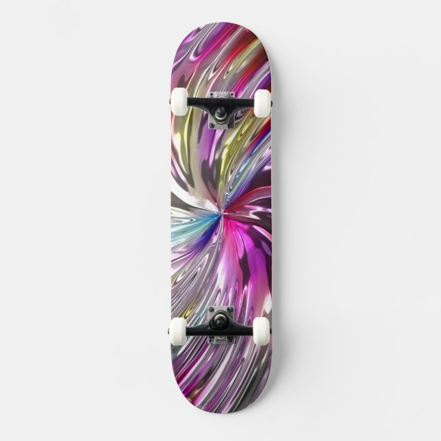 Pinwheel 6A-6D Image Options Skateboard (Front)