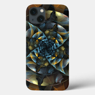 Pinwheel Abstract Art iPhone 13 Case