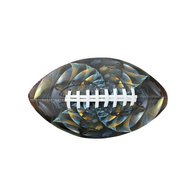 Pinwheel Abstract Art Football (Front)