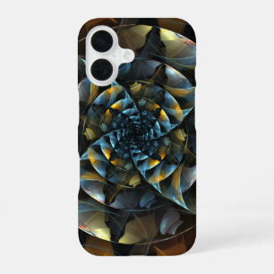 Pinwheel Abstract Art iPhone 16 Case