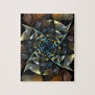 Pinwheel Abstract Art Jigsaw Puzzle