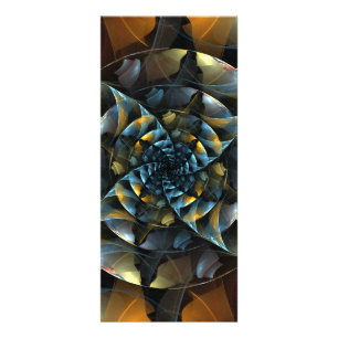 Pinwheel Abstract Art Rack Card