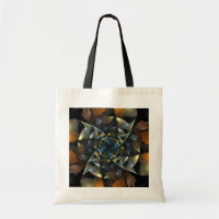 Pinwheel Abstract Art Tote Bag
