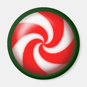 PINWHEEL CANDY by SHARON SHARPE Magnet