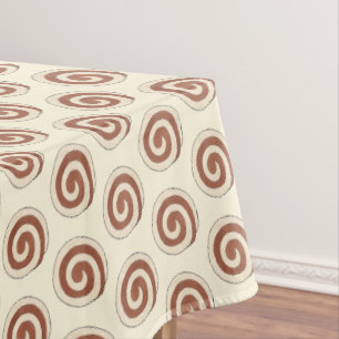 Pinwheel Chocolate Vanilla Sugar Cookies Bake Sale Tablecloth