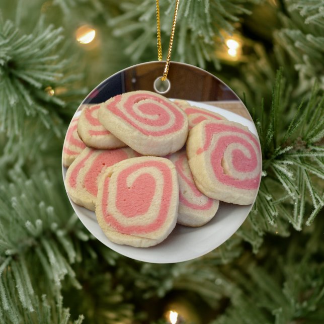 Pinwheel Cookies Ceramic Tree Decoration (Tree)