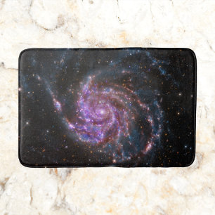 Pinwheel Galaxy Bath Mat