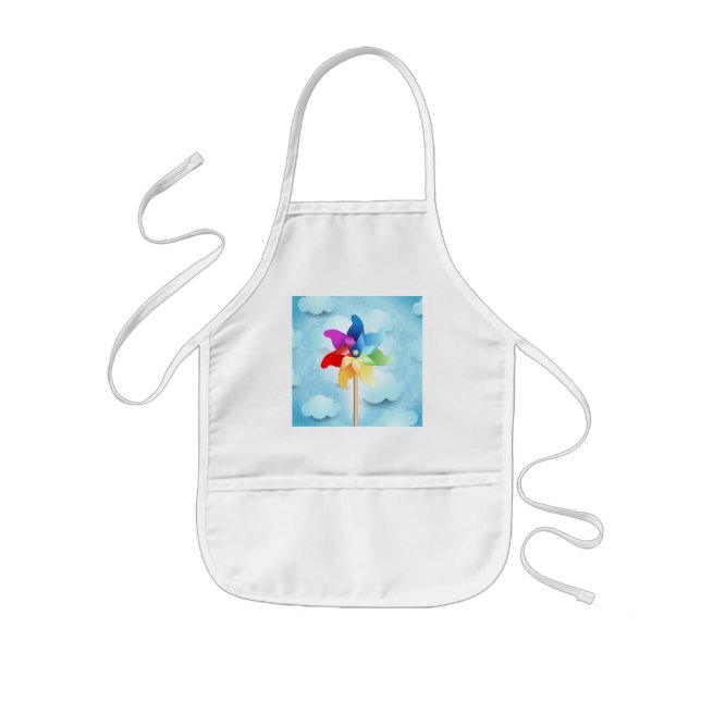 Pinwheel Kids Apron (Front)