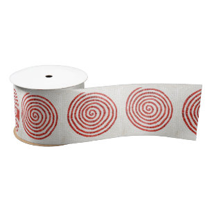 PINWHEEL MOSAIC 3" Wide Satin Ribbon