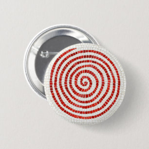 PINWHEEL MOSAIC Round Button
