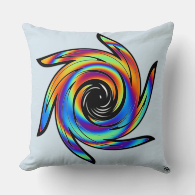 Pinwheel of life cushion (Front)