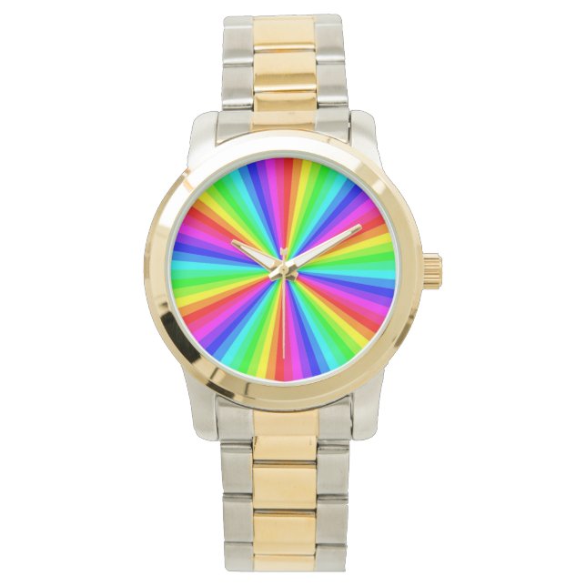 PINWHEEL RAINBOW WATCH (Front)