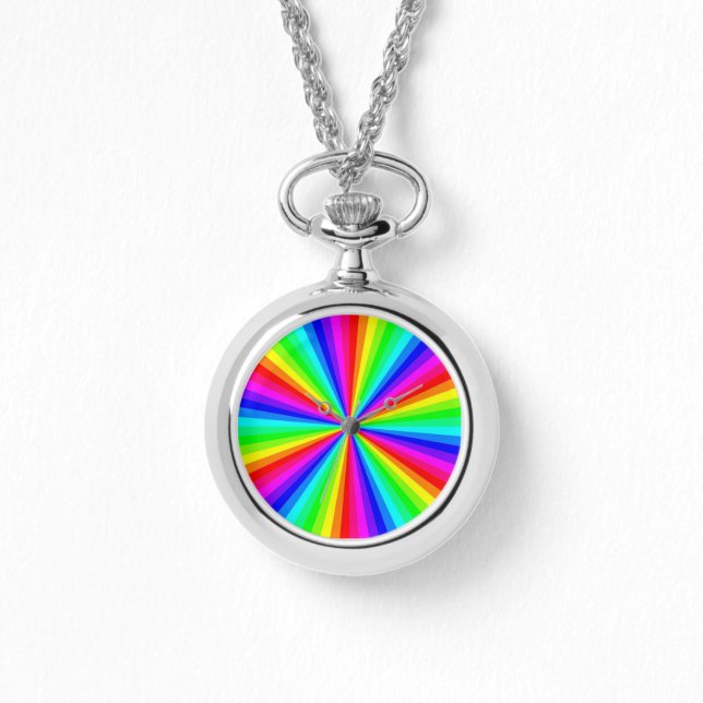PINWHEEL RAINBOW WATCH (Front)