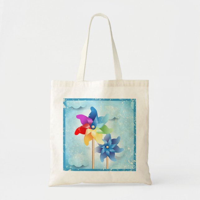 Pinwheel Tote Bag (Front)