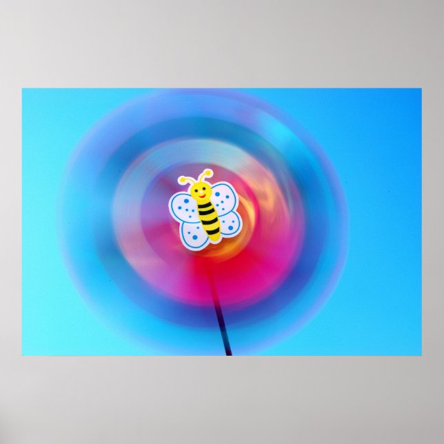 Pinwheel toy poster (Front)