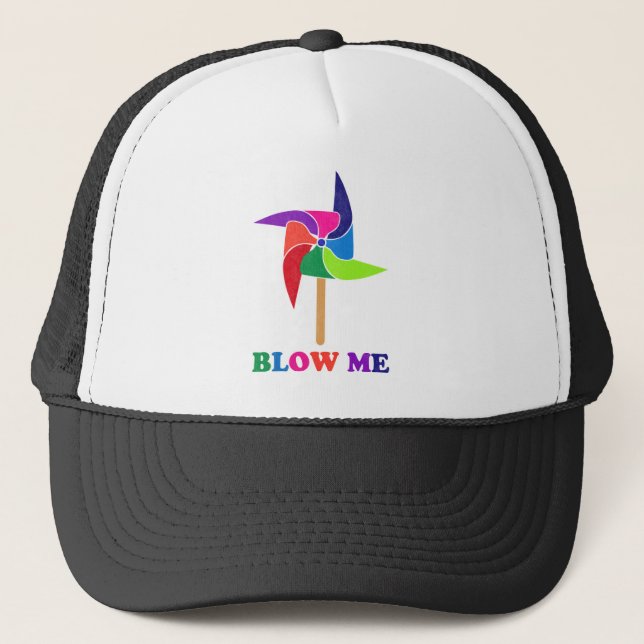 PinWheel Trucker Hat (Front)