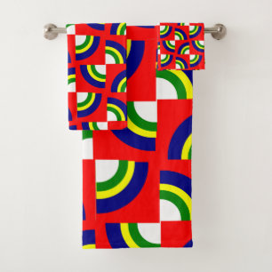 Pinwheels Bath Towel Set